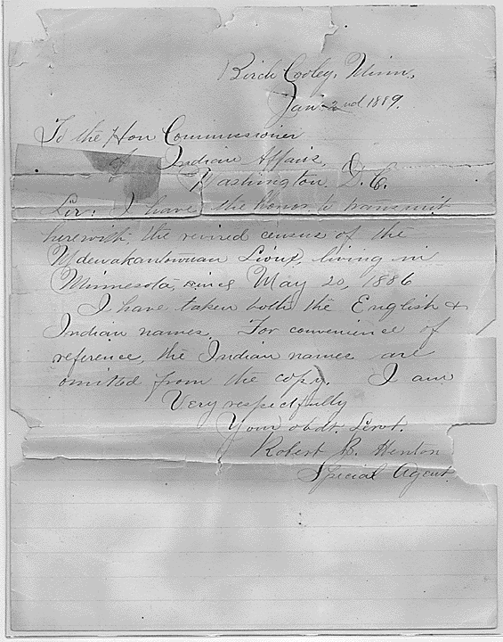 Allotment & Assimilation - 1889 Allotment & Assimilation - 1889